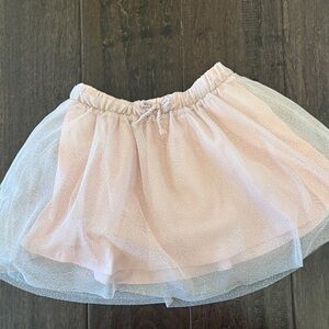 Zara Toddler Girls Sparkling Blush Tulle Tutu Skirt! Worn one time!